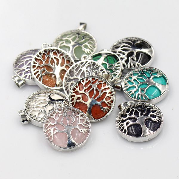 natural stone amethysts rose quartz chakra lapis alloy tree of life pendants charms for necklace jewelry accessories marking, Bronze;silver
natural stone amethysts rose quartz chakra lapis alloy tree of life pendants charms for necklace jewelry accessories marking, Bronze;silver