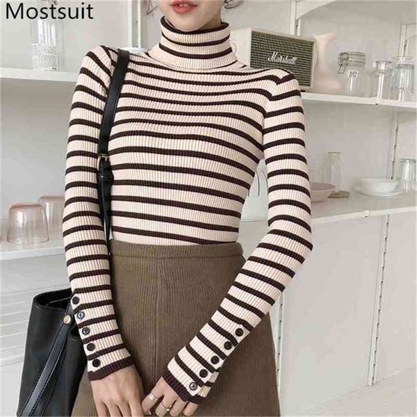 turtleneck striped knitted pullover sweater women slim basic full sleeve jumpers korean fashion casual female 210513, Black
turtleneck striped knitted pullover sweater women slim basic full sleeve jumpers korean fashion casual female 210513, Black