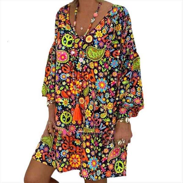 beach style v-neck full sleeve knee length floral printed casual loose irregular lady dress womens clothing with free, Black;gray
beach style v-neck full sleeve knee length floral printed casual loose irregular lady dress womens clothing with free, Black;gray