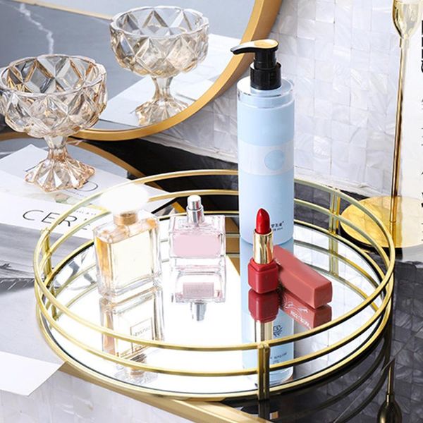 1pc nordic round glass mirror storage tray deskdecorative jewelry display plate fruit dessert holder home supplies dishes & plates
1pc nordic round glass mirror storage tray deskdecorative jewelry display plate fruit dessert holder home supplies dishes & plates