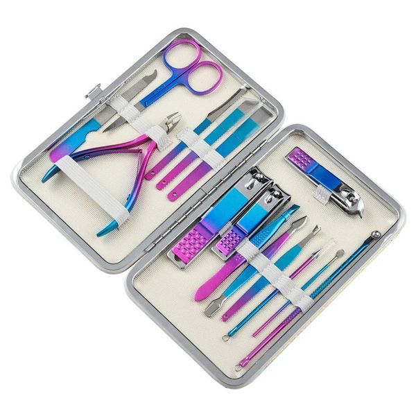 15pcs dazzle color gradient of two colors nail clippers splash proof care professional file
15pcs dazzle color gradient of two colors nail clippers splash proof care professional file