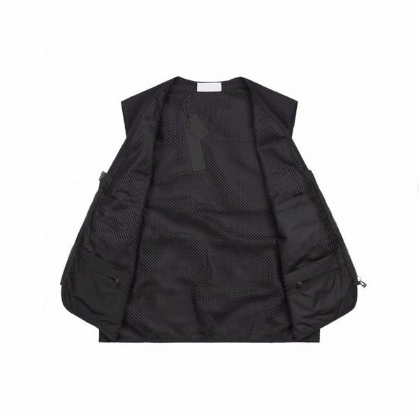men's vests designer waistcoat outdoor sportswear multi-pockets sleeveless jacket coat casual streetwear tactical thin mesh vest, Black;white
men's vests designer waistcoat outdoor sportswear multi-pockets sleeveless jacket coat casual streetwear tactical thin mesh vest, Black;white