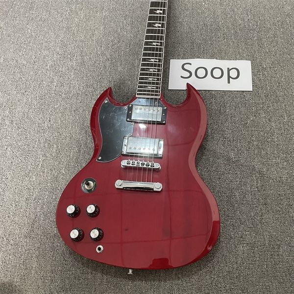 sg g400 electric guitar deep red color mahogany body rosewood fingerboard chrome hardware guitarar left hand
sg g400 electric guitar deep red color mahogany body rosewood fingerboard chrome hardware guitarar left hand