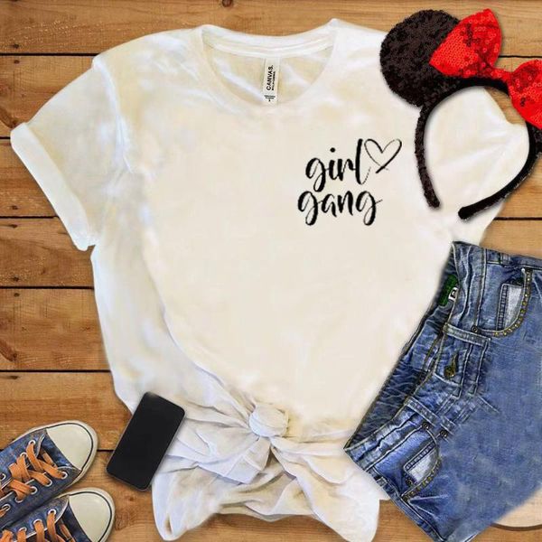 girl gang women t-shirt female love casual crewneck shirt mommy and me vacation short sleeve matching family printing tee women's, White
girl gang women t-shirt female love casual crewneck shirt mommy and me vacation short sleeve matching family printing tee women's, White