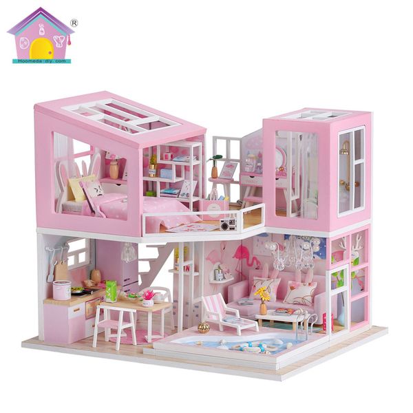 DIY 3D Wooden Miniature Handmade Furnitures Doll House Model Building Kits Toys Dollhouse For Children Adult Birthday Gifts M915
DIY 3D Wooden Miniature Handmade Furnitures Doll House Model Building Kits Toys Dollhouse For Children Adult Birthday Gifts M915
