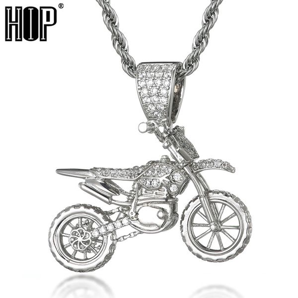 motorcycle pendants&necklaces iced out bling cubic zircon copper moto collar chain for men hip hop rock charm jewelry, Silver
motorcycle pendants&necklaces iced out bling cubic zircon copper moto collar chain for men hip hop rock charm jewelry, Silver