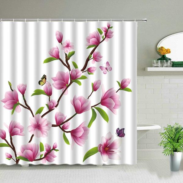 shower curtains beautiful flower series pink flowers peach blossom valentine's day curtain bathroom personality home decoration
shower curtains beautiful flower series pink flowers peach blossom valentine's day curtain bathroom personality home decoration