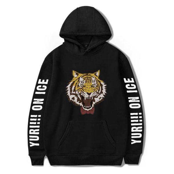 men's hoodies & sweatshirts cool yuri on ice printed hoodie men/womens fashion long sleeve hooded sweatshirt cosplay clothes pullover o, Black
men's hoodies & sweatshirts cool yuri on ice printed hoodie men/womens fashion long sleeve hooded sweatshirt cosplay clothes pullover o, Black