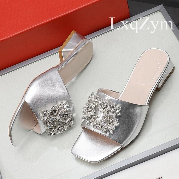 brand slippers women zapatos de mujer crystal designer summer shoes flip flops slip on ladies slides luxury heels, Black
brand slippers women zapatos de mujer crystal designer summer shoes flip flops slip on ladies slides luxury heels, Black