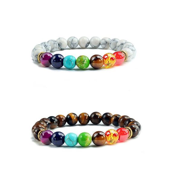 beaded, strands natural stone beads 7 chakra retro bracelet men women yoga fitness bracelets tiger eye beaded bangle jewelry gift, Black
beaded, strands natural stone beads 7 chakra retro bracelet men women yoga fitness bracelets tiger eye beaded bangle jewelry gift, Black