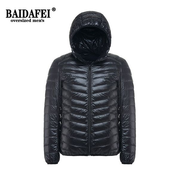 plus size 6xl 7xl 8xl 9xl men's ultralight packable hooded down jacket puffer coats spring autumn male light coat 210910, Black
plus size 6xl 7xl 8xl 9xl men's ultralight packable hooded down jacket puffer coats spring autumn male light coat 210910, Black
