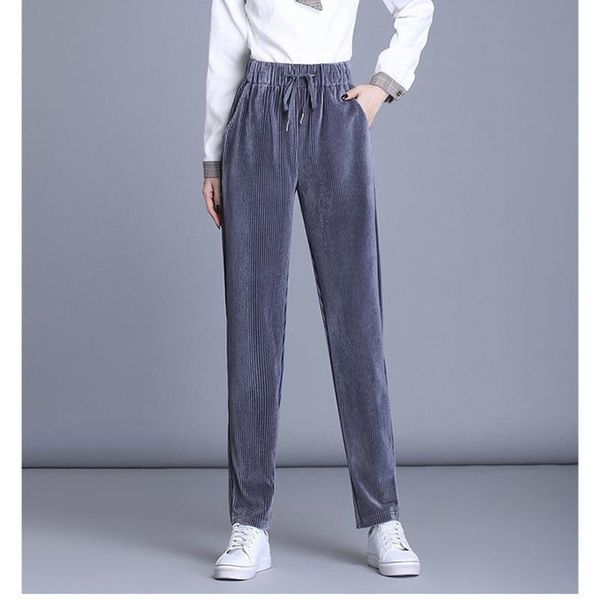 women's pants & capris corduroy women casual loose solid color trousers spring autumn high waist lace up comfortable female straight, Black;white
women's pants & capris corduroy women casual loose solid color trousers spring autumn high waist lace up comfortable female straight, Black;white