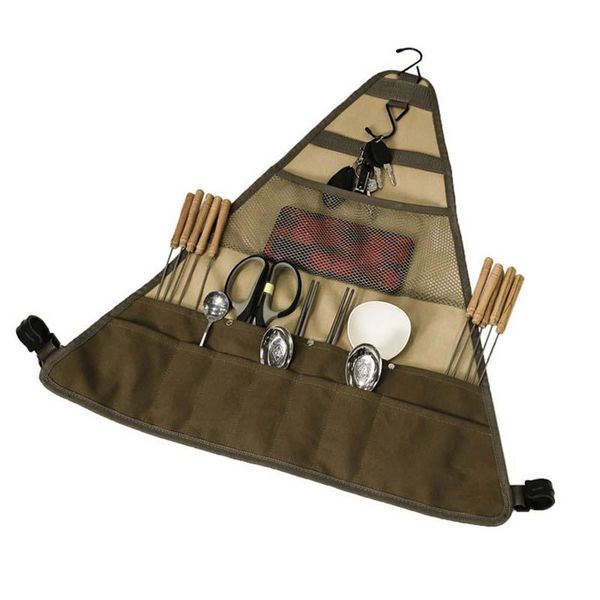 storage bags portable camping picnic tableware cookware bag barbecue cutlery organizer hanging holder outdoor tools
storage bags portable camping picnic tableware cookware bag barbecue cutlery organizer hanging holder outdoor tools