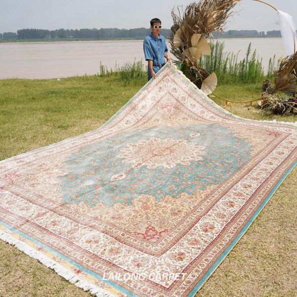 carpets 10'x14' handmade large size living room rugs persian design handknotted silk carpet (tj061a)
carpets 10'x14' handmade large size living room rugs persian design handknotted silk carpet (tj061a)