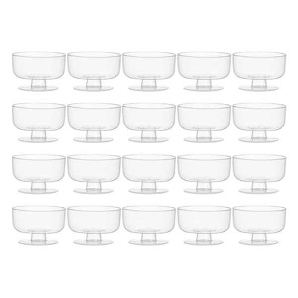 other festive & party supplies 20 pcs 130 disposable cups pudding yogurt cup roud goblet clear for diy sauce jelly- lid or spoon #h10
other festive & party supplies 20 pcs 130 disposable cups pudding yogurt cup roud goblet clear for diy sauce jelly- lid or spoon #h10