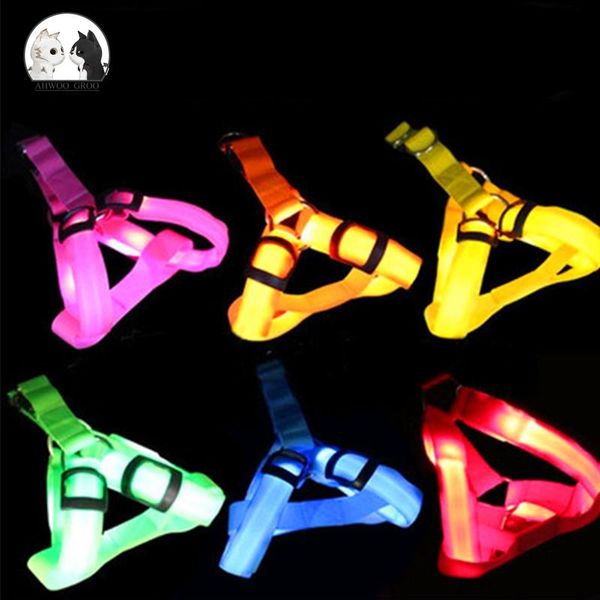 dog collars & leashes led light dogs harness rechargeable flashing pet collar outdoor night safety vest adjustable chest strap
dog collars & leashes led light dogs harness rechargeable flashing pet collar outdoor night safety vest adjustable chest strap