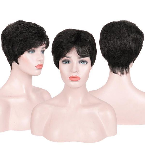 lace wigs brazilian human hair short for women non-remy natural fashion lady fake daily wig black brown
lace wigs brazilian human hair short for women non-remy natural fashion lady fake daily wig black brown