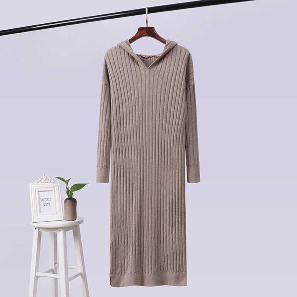 casual dresses knitting maxi women sweater thick autumn winter zipper hoodies long straight es pull femme l37k, Black;gray
casual dresses knitting maxi women sweater thick autumn winter zipper hoodies long straight es pull femme l37k, Black;gray