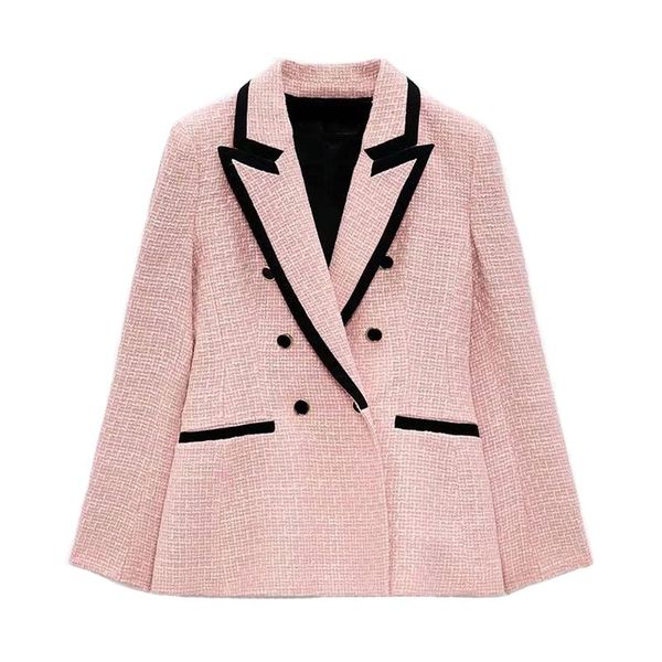 two piece dress women fashion texture blazer coat vintage long sleeve pockets outerwear, White
two piece dress women fashion texture blazer coat vintage long sleeve pockets outerwear, White