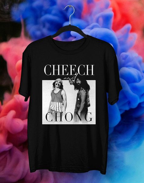 cheech and chong t-shirt 90s retro vintage t-shirt gift idea for fan, White;black
cheech and chong t-shirt 90s retro vintage t-shirt gift idea for fan, White;black