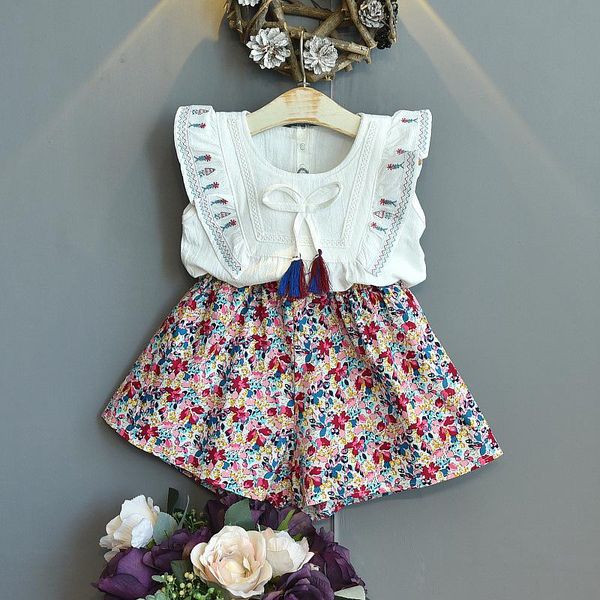 clothing sets menoea girs bow clothes suits 2021 children summer korean style white and flower skirts 2pcs kids
clothing sets menoea girs bow clothes suits 2021 children summer korean style white and flower skirts 2pcs kids