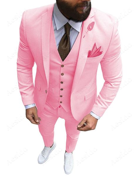 custom made men suits pink groom tuxedos notch lapel groomsmen wedding man 3 pieces ( jacket+pants+vest+tie ) c931 men's & blazers, White;black
custom made men suits pink groom tuxedos notch lapel groomsmen wedding man 3 pieces ( jacket+pants+vest+tie ) c931 men's & blazers, White;black