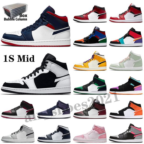 with box chicago 1 1s basketball shoes og seafoam mid smoke grey unc obsidian wheat dark marina blue racer lucky green mens women high sneak, White;red
with box chicago 1 1s basketball shoes og seafoam mid smoke grey unc obsidian wheat dark marina blue racer lucky green mens women high sneak, White;red