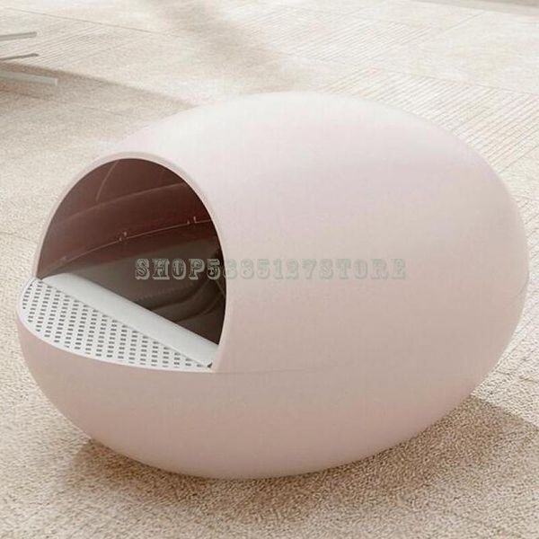 other cat supplies egg automatic litter basin intelligent excrement shovel semi closed deodorization toilet su
other cat supplies egg automatic litter basin intelligent excrement shovel semi closed deodorization toilet su
