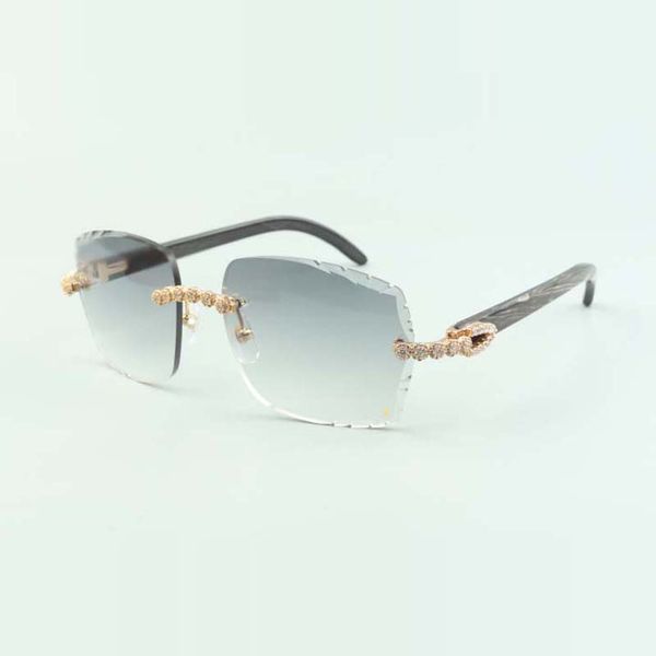 2022 bouquet diamond buffs sunglasses 3524014 with natural black textured buffalo horn glasses and cut lens 3.0 thickness, White;black
2022 bouquet diamond buffs sunglasses 3524014 with natural black textured buffalo horn glasses and cut lens 3.0 thickness, White;black