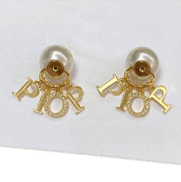 stud womens pearl earrings luxury design jewelry capital letter engagement wedding gift fashion bridal jewellery for women 925 silver needle, Golden;silver
stud womens pearl earrings luxury design jewelry capital letter engagement wedding gift fashion bridal jewellery for women 925 silver needle, Golden;silver