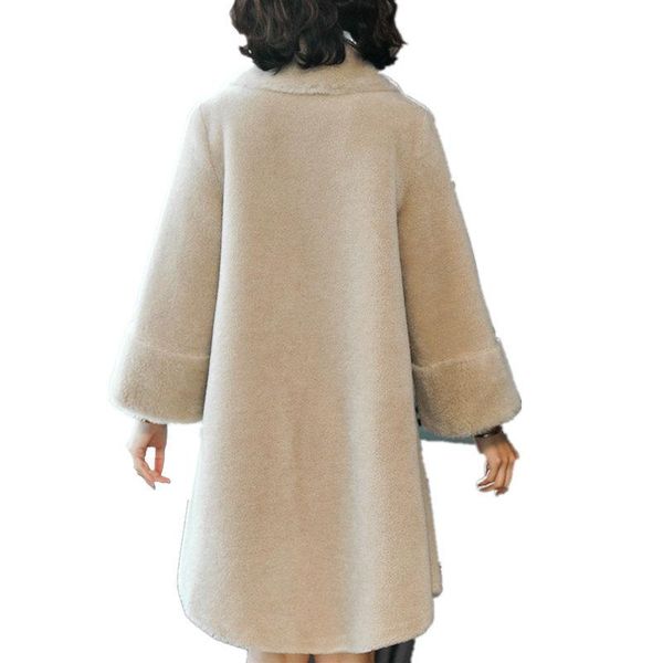 women's wool & blends coats 2021 superior quality women real coat long sleeve winter autumn warm windproof overcoat lyw61, Black
women's wool & blends coats 2021 superior quality women real coat long sleeve winter autumn warm windproof overcoat lyw61, Black
