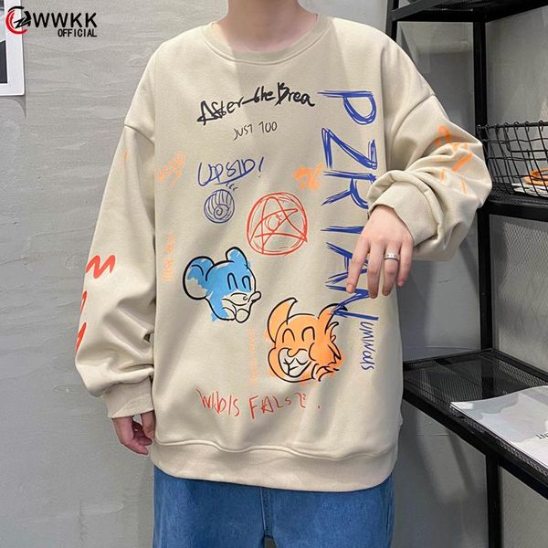 men's japanese style anime graffiti sweatshirts casual oversize woman fashion hoodies streetwear couple clothing &, Black
men's japanese style anime graffiti sweatshirts casual oversize woman fashion hoodies streetwear couple clothing &, Black
