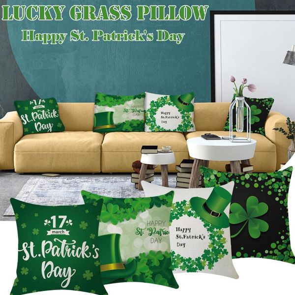 pillow case 4pcs modern throw pillowcase art 45*45 covers decorative shamrock pattern print cushion st. patrick's day decor
pillow case 4pcs modern throw pillowcase art 45*45 covers decorative shamrock pattern print cushion st. patrick's day decor