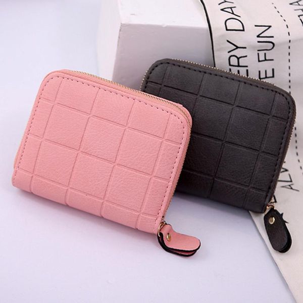 wallets women's wallet card holder nubuck chess small zipper coin purse#g30, Red;black
wallets women's wallet card holder nubuck chess small zipper coin purse#g30, Red;black