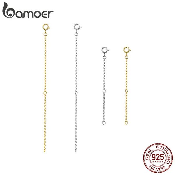 bamoer 14k gold plated 925 sterling silver extended chains with lobster clasps for diy necklace extension chain jewelry making
bamoer 14k gold plated 925 sterling silver extended chains with lobster clasps for diy necklace extension chain jewelry making
