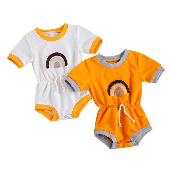 infant baby embroidery rainbow print round collar short sleeve bodysuit for boys girls, ginger/white, 0-24 months jumpsuits, Blue
infant baby embroidery rainbow print round collar short sleeve bodysuit for boys girls, ginger/white, 0-24 months jumpsuits, Blue