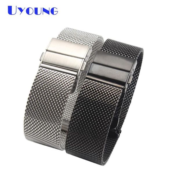 watch bands wholesale straps for wrist watches 16 18 20mm milanese stainless steel watchband brand bracelet, Black;brown
watch bands wholesale straps for wrist watches 16 18 20mm milanese stainless steel watchband brand bracelet, Black;brown