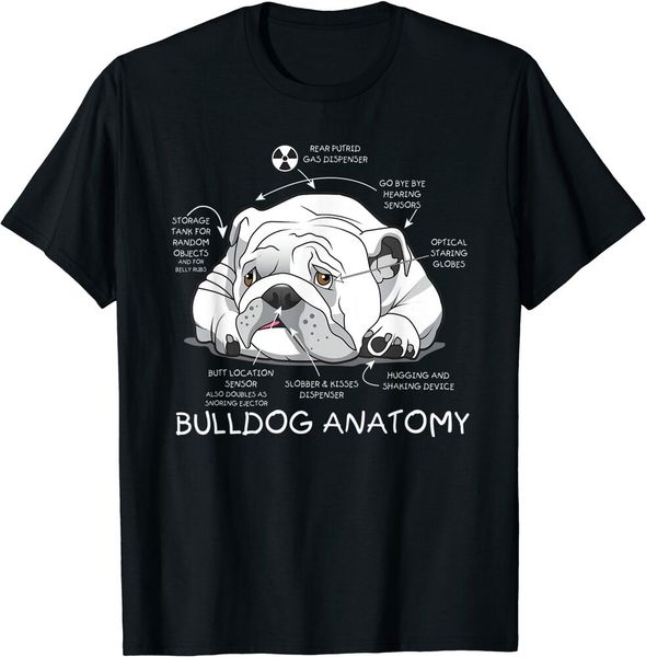 English Bulldog Anatomy Dog Biology Dog Lover Funny Gift T-Shirt Black S-5XL, White;black
English Bulldog Anatomy Dog Biology Dog Lover Funny Gift T-Shirt Black S-5XL, White;black