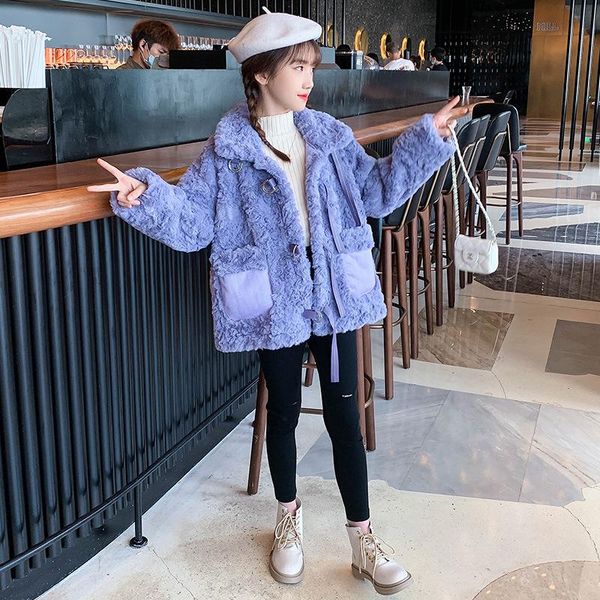 down coat fashion trend children winter jacket kids casual overcoat girls solid color faux lamb wool teenage thick warm outerwear, Blue;gray
down coat fashion trend children winter jacket kids casual overcoat girls solid color faux lamb wool teenage thick warm outerwear, Blue;gray