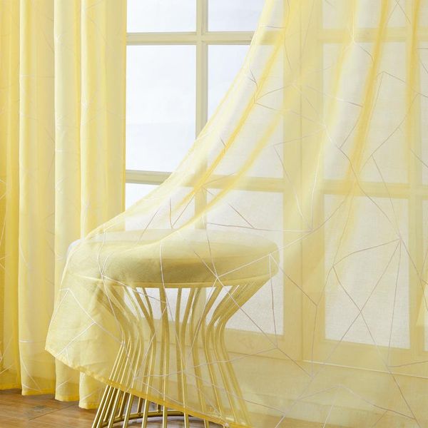 curtain & drapes nordic style geometric curtains for living room yellow striped bedroom window sheer balcony decor voile tulle
curtain & drapes nordic style geometric curtains for living room yellow striped bedroom window sheer balcony decor voile tulle