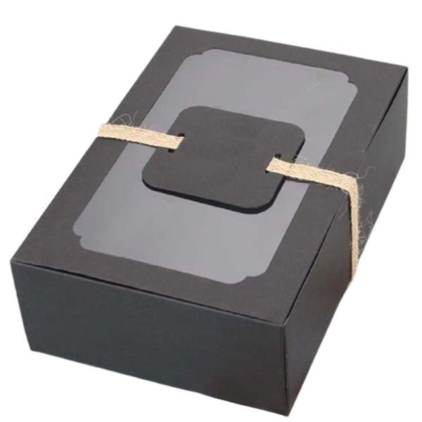 gift wrap 12pcs christmas wedding party pvc clear window cookies treats boxes kraft paper cake box large candy packaging
gift wrap 12pcs christmas wedding party pvc clear window cookies treats boxes kraft paper cake box large candy packaging