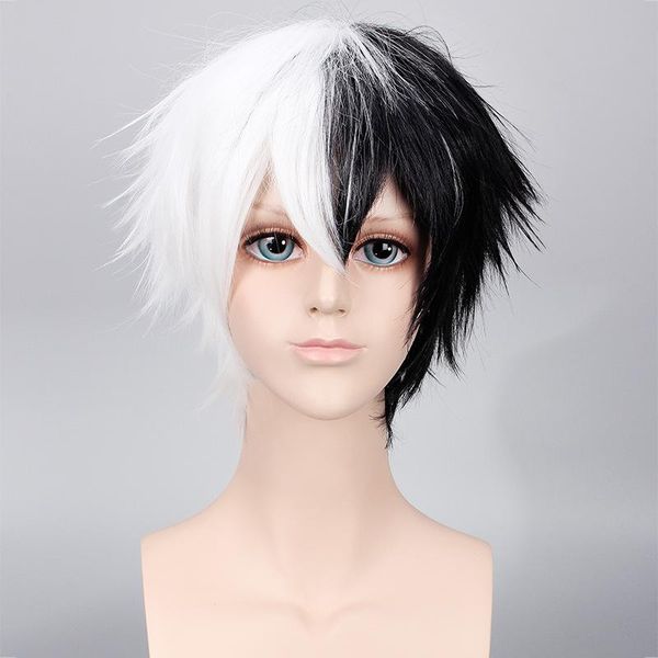 party masks anime danganronpa monokuma wig dangan ronpa heat resistant synthetic hair cosplay wigs + cap
party masks anime danganronpa monokuma wig dangan ronpa heat resistant synthetic hair cosplay wigs + cap