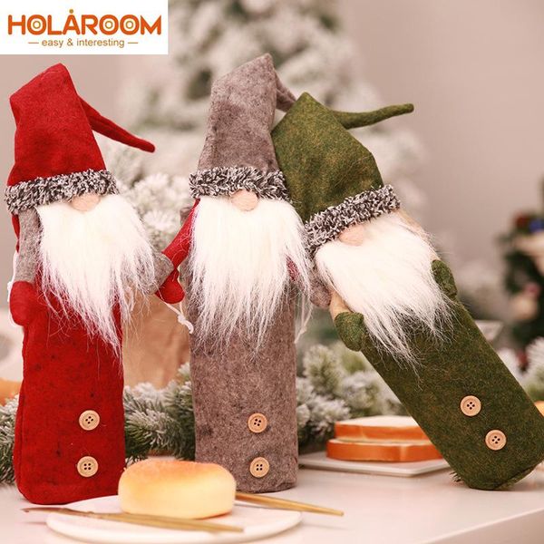 christmas decorations 1 pc merry bottle cover bags party embroidery elderly doll decoration xmas dinning room home decor gift
christmas decorations 1 pc merry bottle cover bags party embroidery elderly doll decoration xmas dinning room home decor gift