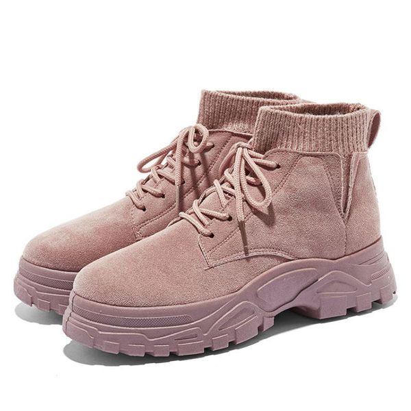 boots women ankle lace up flat heel winter shoes fashion casual short daily footwear size 35-40, Black
boots women ankle lace up flat heel winter shoes fashion casual short daily footwear size 35-40, Black