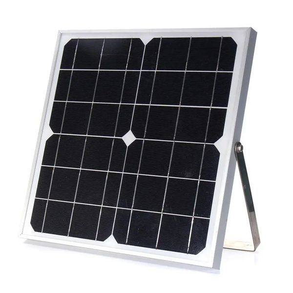 solar panel powered 120 led security motion sensor floodlight waterproof outdoor garden light+remote