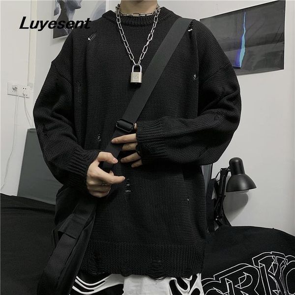 women's sweaters gothic women hipster cool punk sweater autumn lady broken hollow out hip-hop pull harajuku black gray jumpers, White;black
women's sweaters gothic women hipster cool punk sweater autumn lady broken hollow out hip-hop pull harajuku black gray jumpers, White;black
