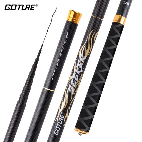 goture seeker fishing rod carbon fiber 2/8 power stream tenkara feeder for carp ultra-light hand pole boat rods
goture seeker fishing rod carbon fiber 2/8 power stream tenkara feeder for carp ultra-light hand pole boat rods