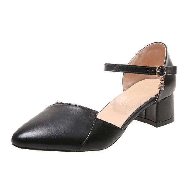 mature baotou women's sandals stitching vamp fashion all-match simple outdoor elegant with heel 2021, Black
mature baotou women's sandals stitching vamp fashion all-match simple outdoor elegant with heel 2021, Black