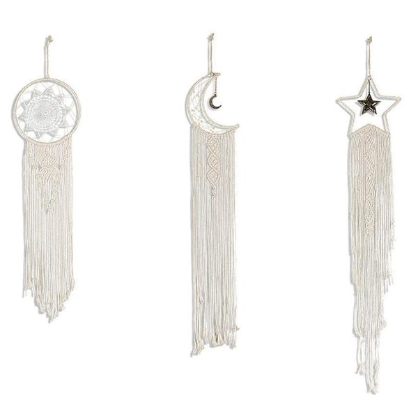 decorative objects & figurines dream catcher wall decor hanging sun moon star decoration craft gift 3pcs
decorative objects & figurines dream catcher wall decor hanging sun moon star decoration craft gift 3pcs