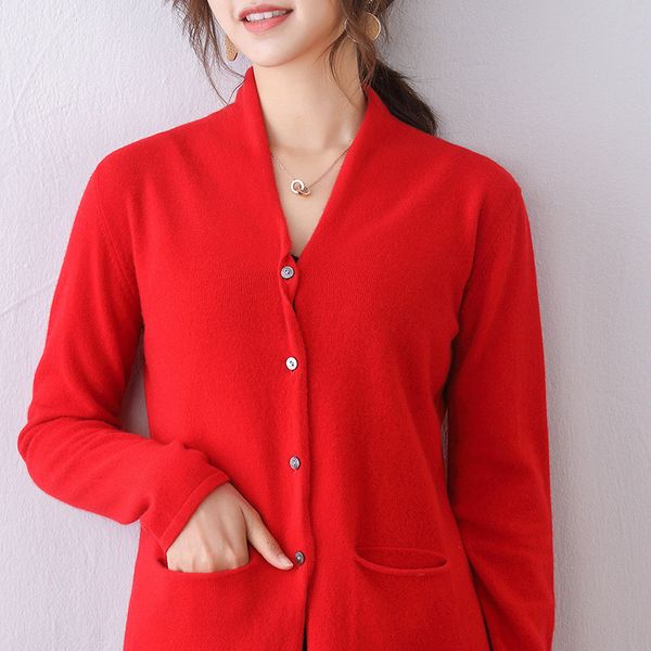 coats coats cashmere knitted jackets for women arrival spring female cardigans long sleeve v-neck 6colors standard sweate, Tan;black
coats coats cashmere knitted jackets for women arrival spring female cardigans long sleeve v-neck 6colors standard sweate, Tan;black